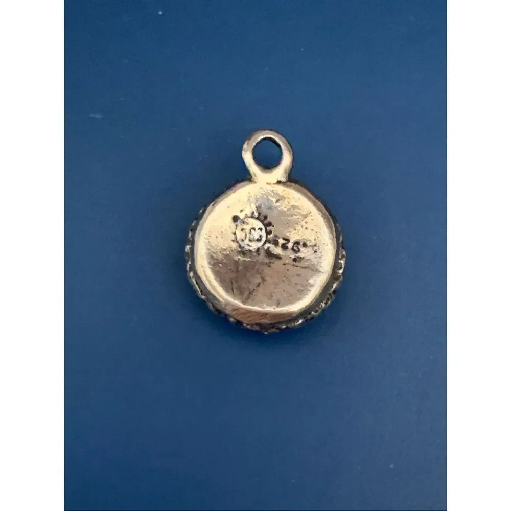 .925 Hamburger Food Sterling Silver Jewelry Charm #snack #meal #burger